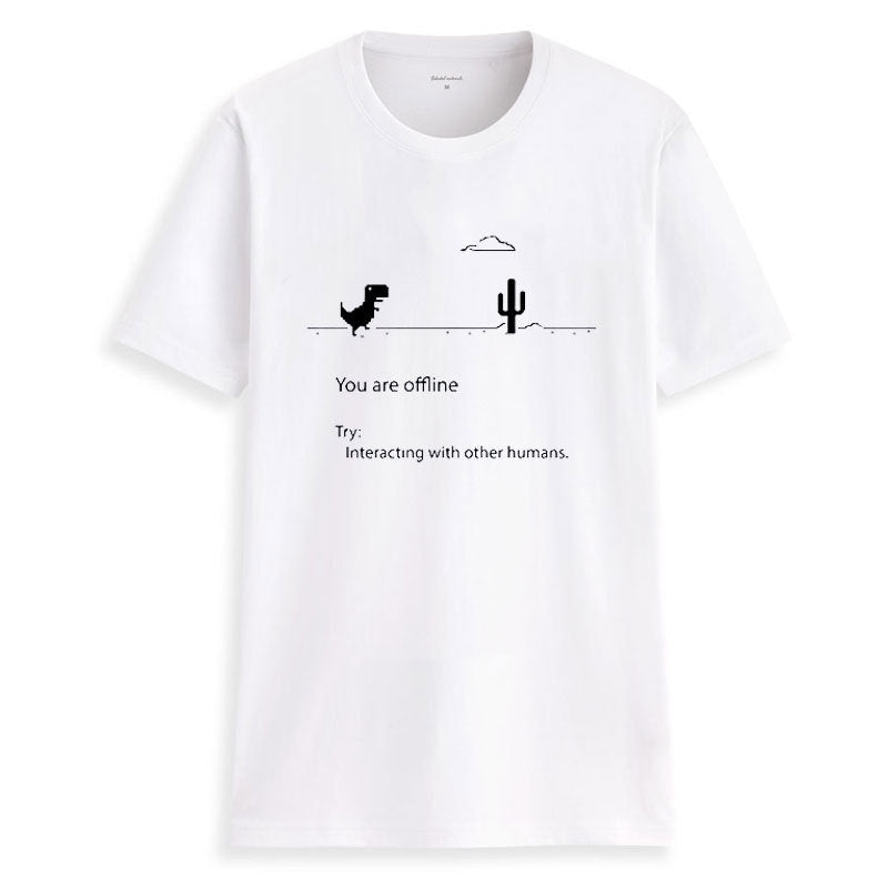 Men's Loose-Fit Graphic T-Shirt - Yellow - Product Image 10