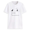 Men's Loose-Fit Graphic T-Shirt - Yellow - Product Image 10