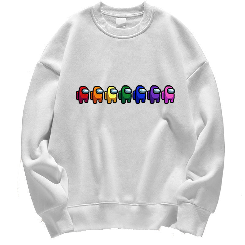 Space Crewmate Graphic Sweatshirt - Red - Product Image 12