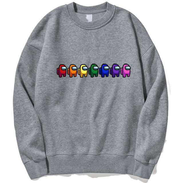 Space Crewmate Graphic Sweatshirt - Red - Product Image 10