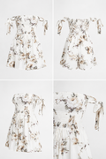 Women's Floral Off-Shoulder Romper - Product Image 4