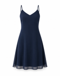 Women's Cross-Back Mini Dress - Product Image 4