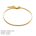 Men's Essential Chain Bracelet - 18K Gold - Product Image 6