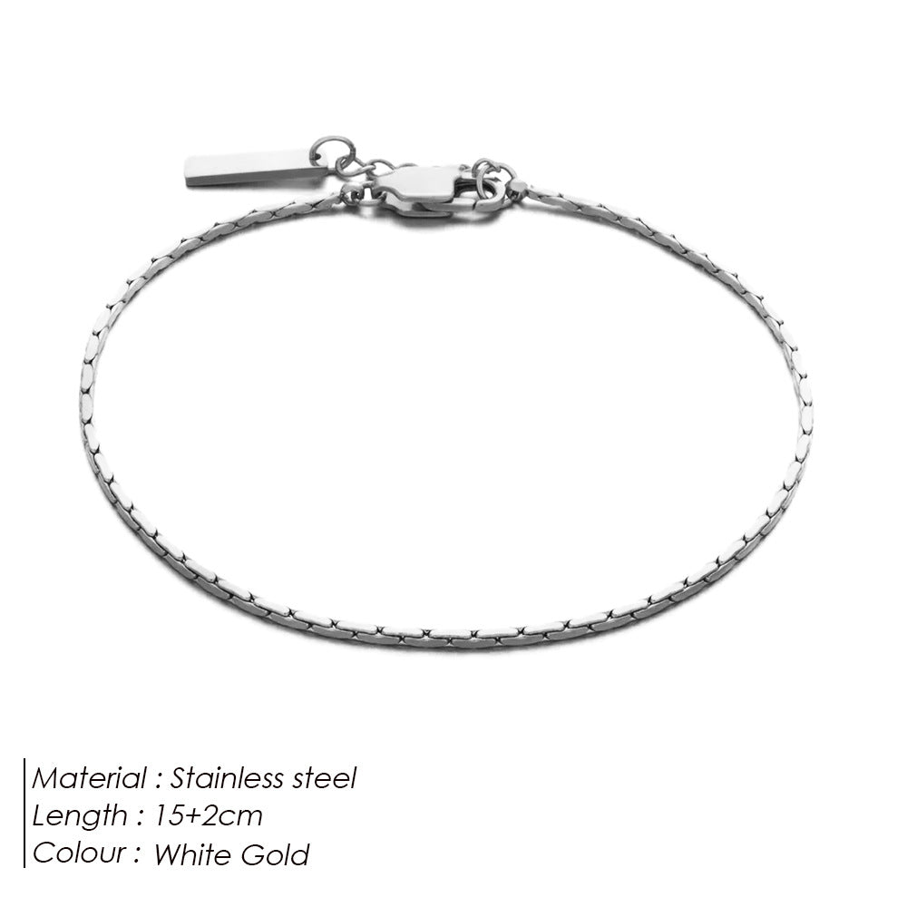 Men's Essential Chain Bracelet - 18K Gold - Product Image 5