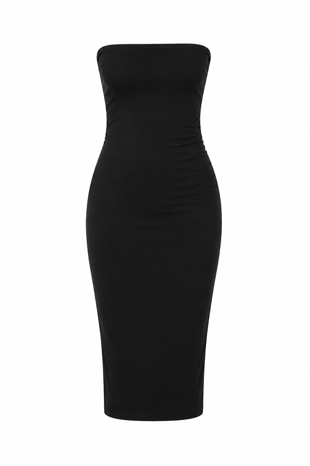 Hourglass Strapless Bodycon Dress - Blue - Product Image 3