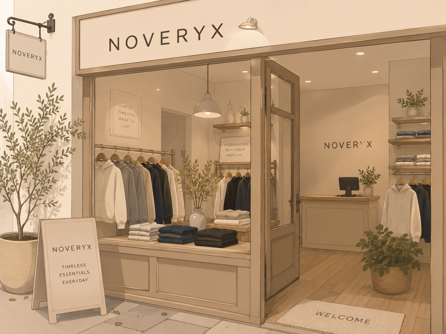 NOVERYX timeless everyday wear