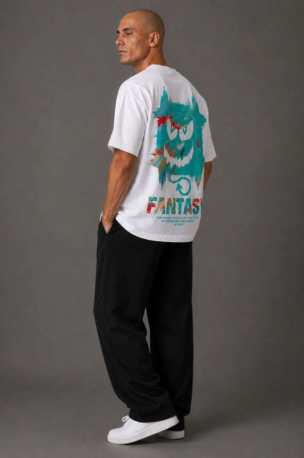 Men's Hong Kong Streetwear Graphic T-Shirt - Product Image 18