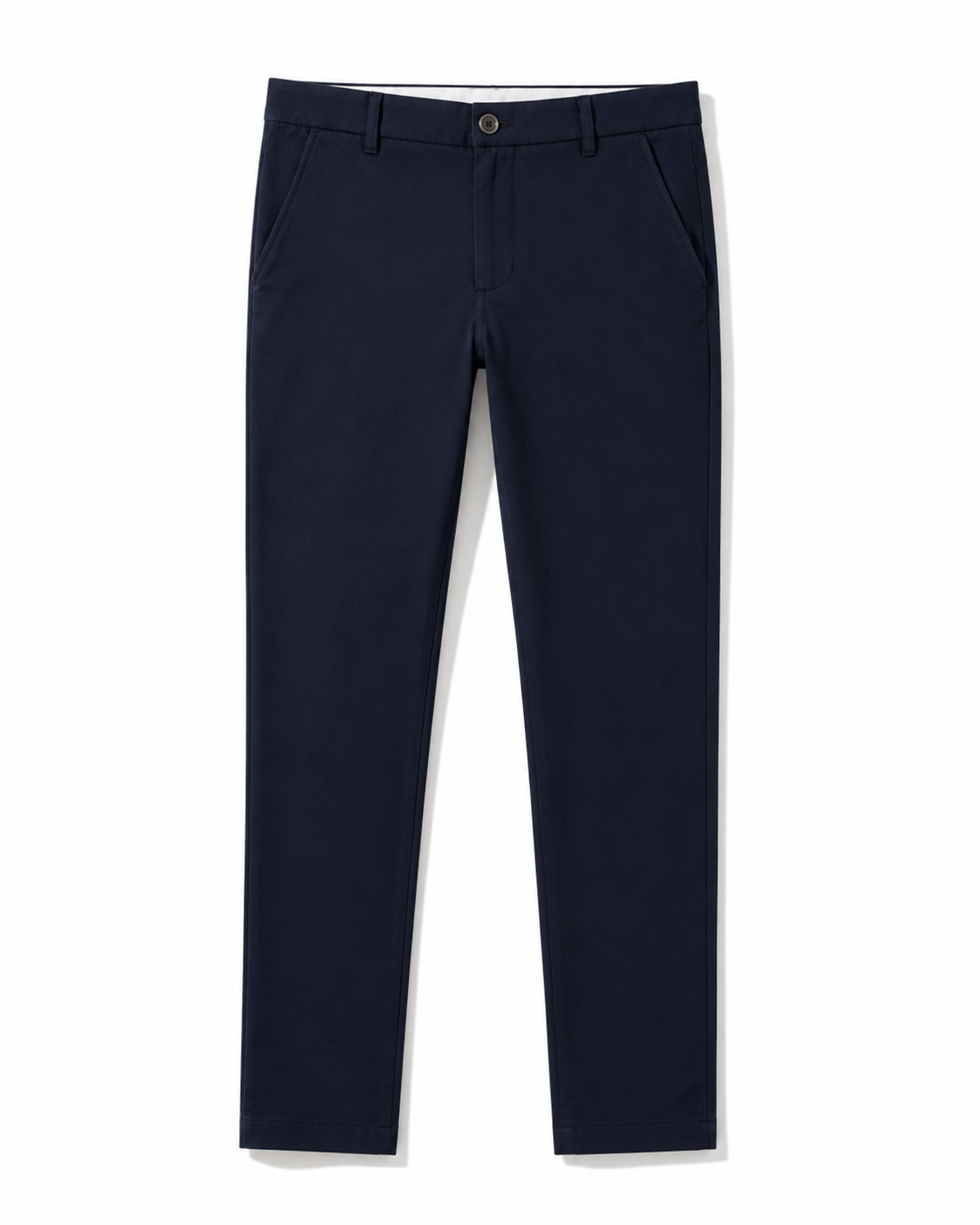 Men's Slim-Fit Business Pants - Black - Product Image 4