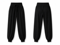 Women's Harem Yoga Pants with Pockets - Khaki - Product Image 4
