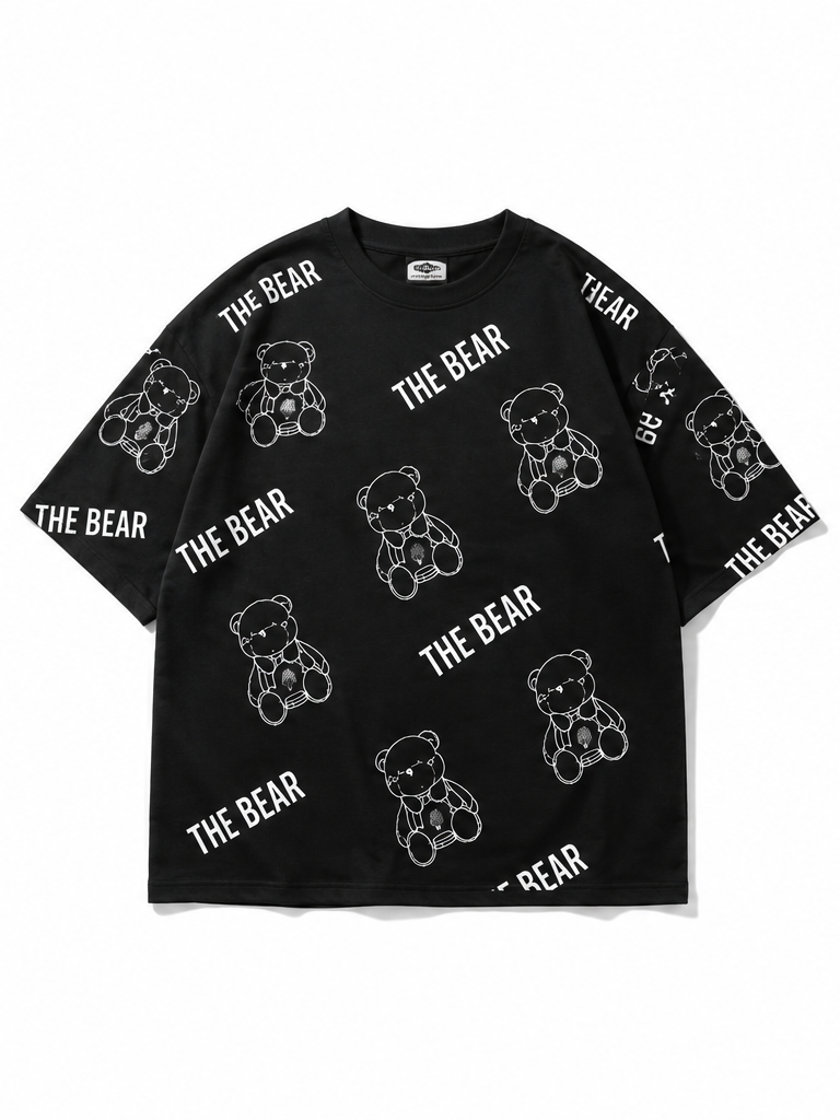 Men's Teddy Graphic Streetwear T-Shirt - Product Image 7