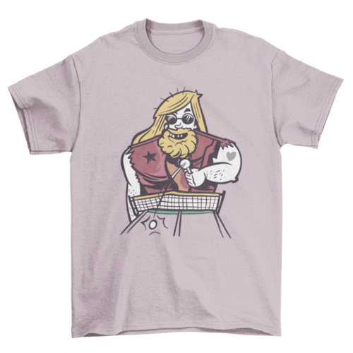 Men's Table Tennis Graphic T-Shirt - Pure White - Product Image 6