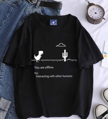 Men's Loose-Fit Graphic T-Shirt - Yellow - Product Image 8