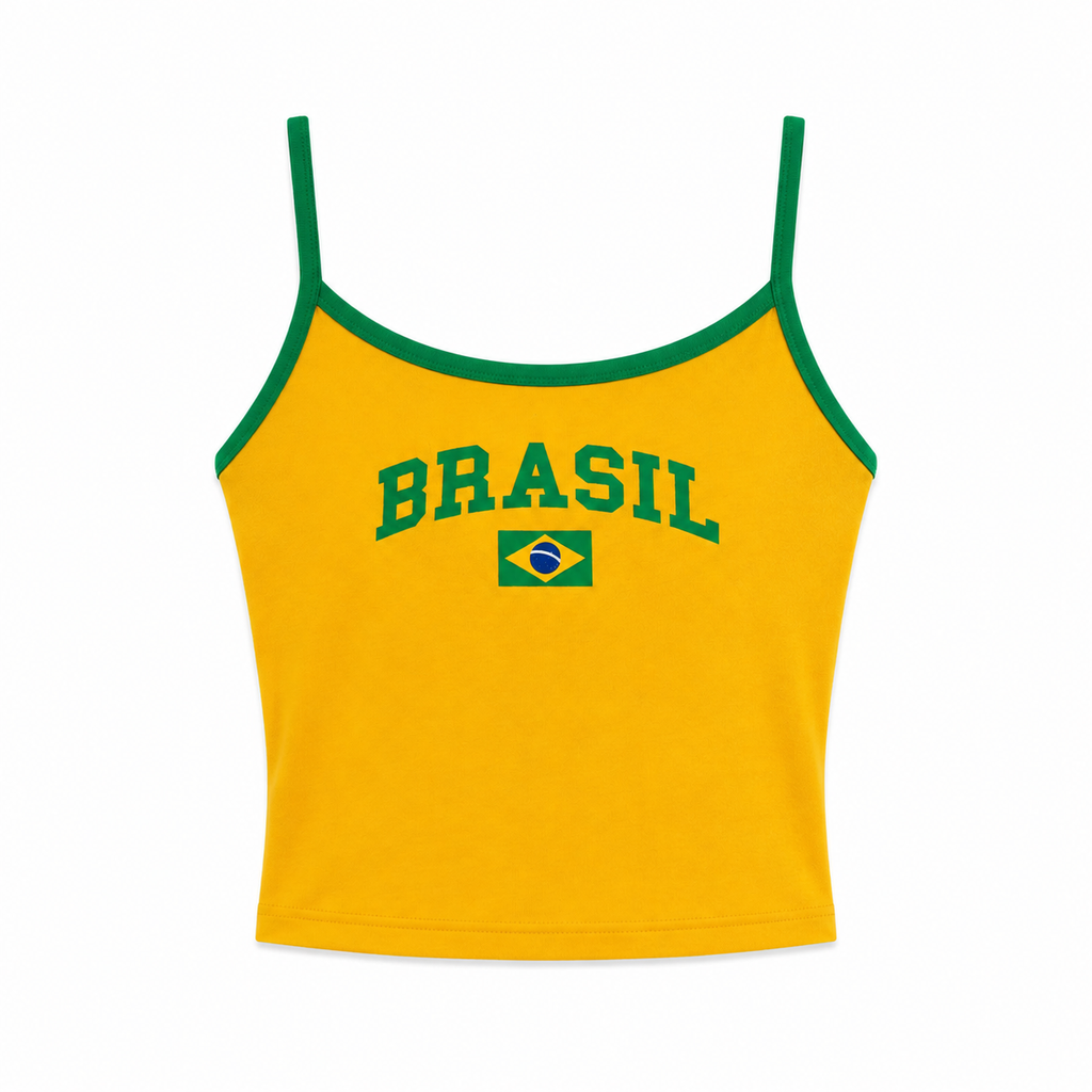 Women's BRASIL Ribbed Tank Top