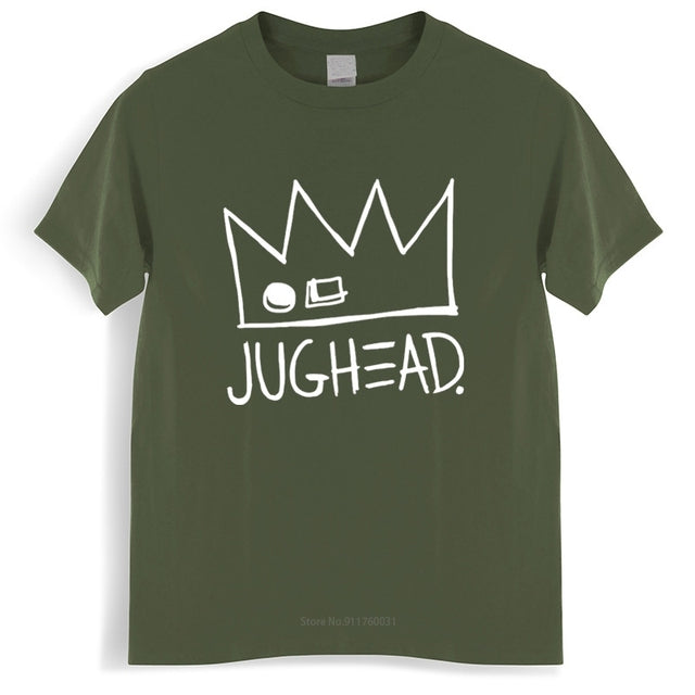 Men's Retro Comic Graphic T-Shirt - Armygreen - Product Image 7