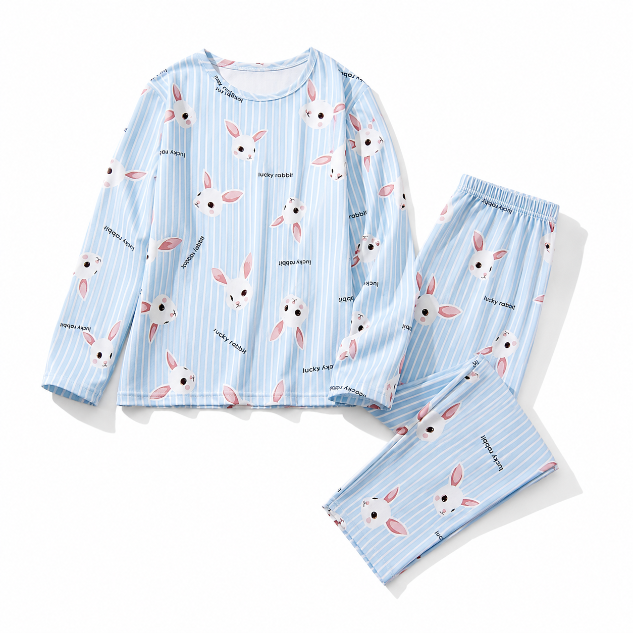 Women's Cozy Long-Sleeve Pajama Set - Yellow - Product Image 4